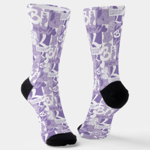 Chaussette Motif de grille Lola '96