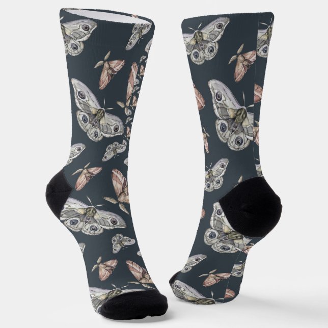 Chaussette Motif de la Moth (Angulaire)