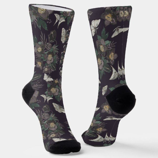 Chaussette Motif de la Moth (Angulaire)