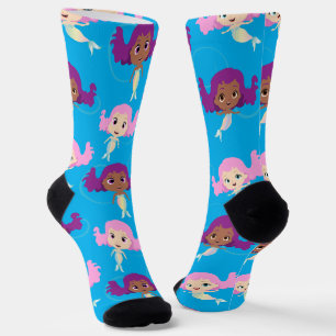 Chaussette Motif de la sirène de dessin
