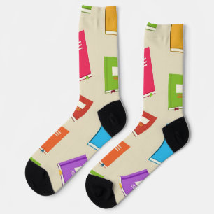 Chaussette Motif de livre