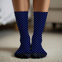 Motif de monogramme personnalisé bleu marine