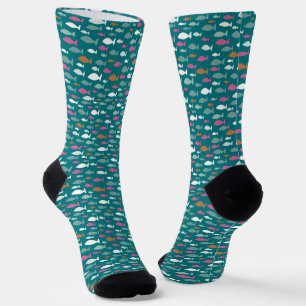 Chaussette Motif de poisson mignon