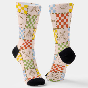 CHAUSSETTE MOTIF DE VÉRIFICATEUR D'ÉQUIPE QUIDDITCH™ HOGWARTS