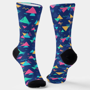 Chaussette Motif des années 80