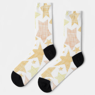 Chaussette Motif d'étoiles