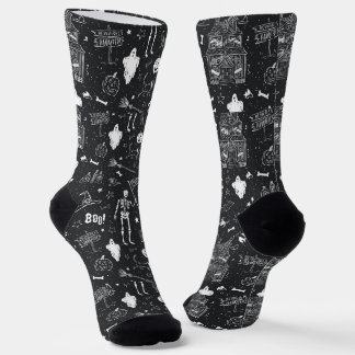 Chaussette Motif d'Halloween
