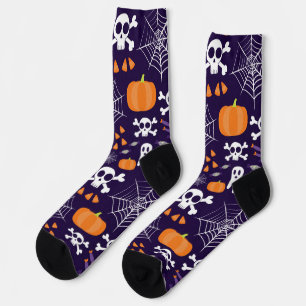 Chaussette Motif d'Halloween amusant