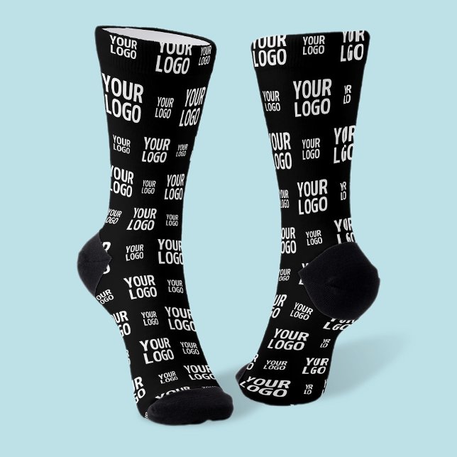 Chaussette Motif d'image, de design ou de logo professionnel (Créateur téléchargé)