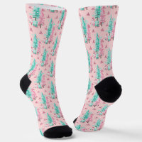 Motif Festive Pink Christmas Tree