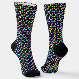 Chaussette Motif géométrique de la marine