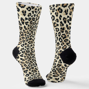 Chaussette Motif Leopard classique