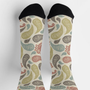 Chaussette Motif Paisley