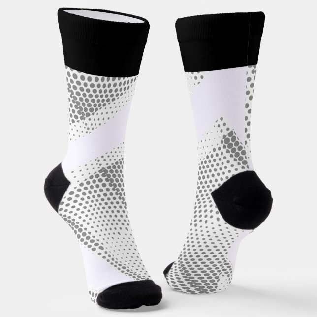 Chaussette Motif rayé à points (Angulaire)