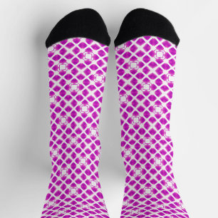 Chaussette Motif rose