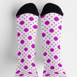 Chaussette Motif rose