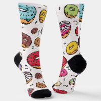 Motif sans fin de donuts