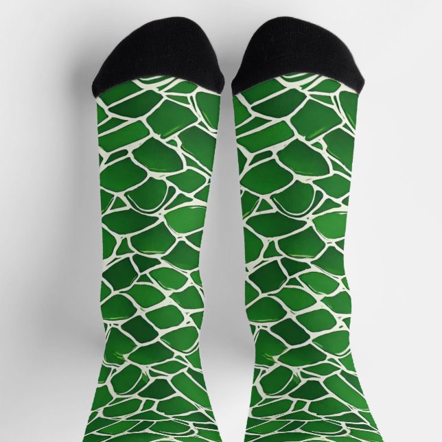Chaussette Motif Tortue Shell (Haut)