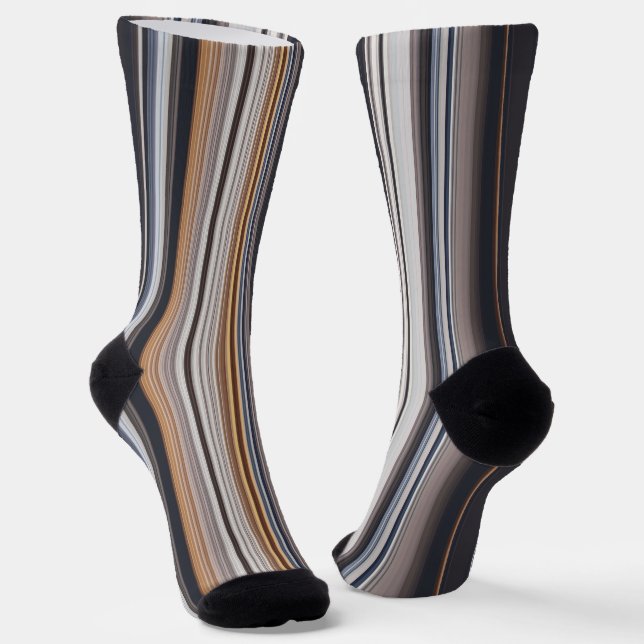 Chaussette Multi Colored Lines  (Angulaire)