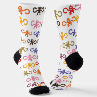 Chaussette Multi-Monkey Business Socks
