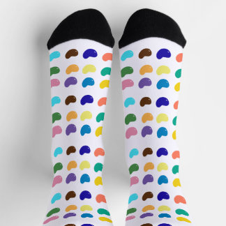 Chaussette Multicouleurs des haricots de gelée
