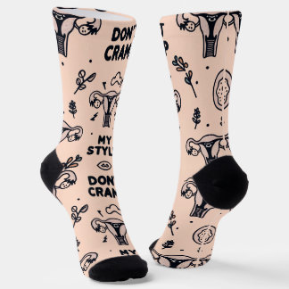 Chaussette Ne pas découper mon style