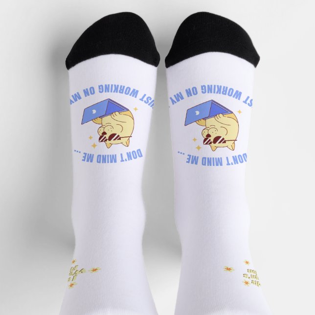 Chaussette Ne T'inquiète Pas... Chaussettes de Tubing (Haut)