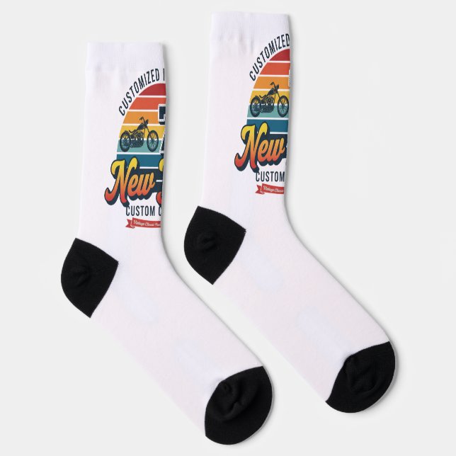 Chaussette New york Crew Socks (Droite)