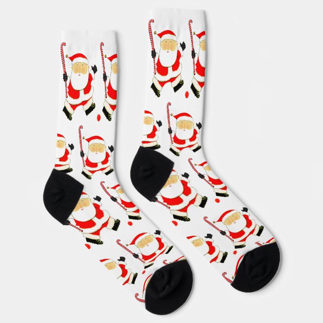 Chaussette Noël de hockey sur gazon (Droite)
