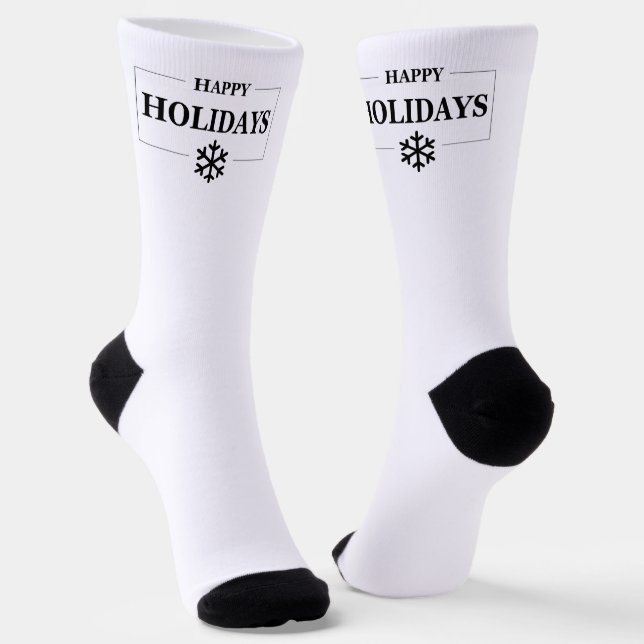 Chaussette Noël Joyeux Noël Joyeux Noël (Angulaire)
