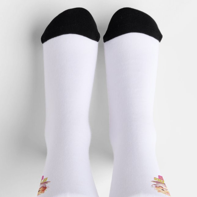 Chaussette Noël pour les Amoureux de les chats (Haut)