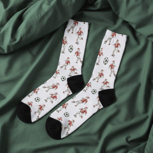 Chaussette Noël Soccer Santa