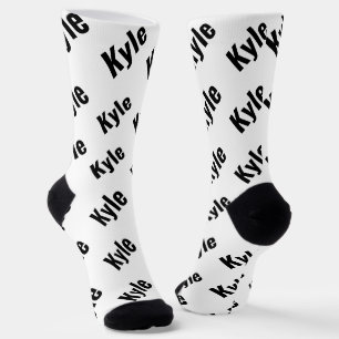 Chaussette Nom de Kyle Mens,