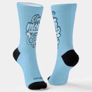 Chaussette Nom personnalisé "Meilleure maman jamais"