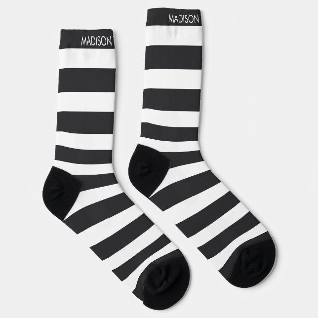 Chaussette Nom sur chaussettes (Droite)