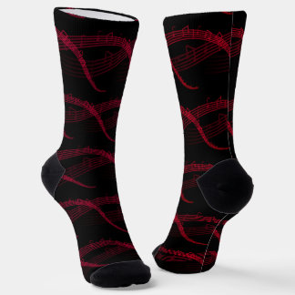 Chaussette Notes de musique