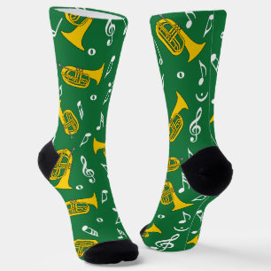 Chaussette *Notes de musique Baritone Marching