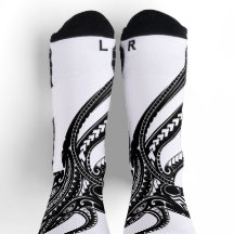 OCTOPUS POLYNESIAN TRIBAL HAWAII ÎLES Blk