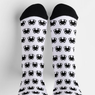 Chaussette Octopus Socks - B&W - Unisex