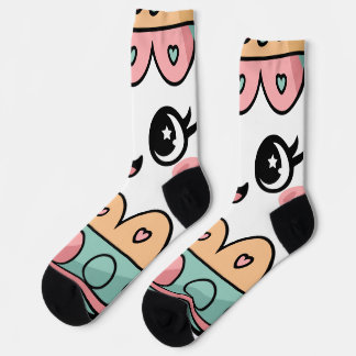 Chaussette Oeuf de Pâques de Kawaii