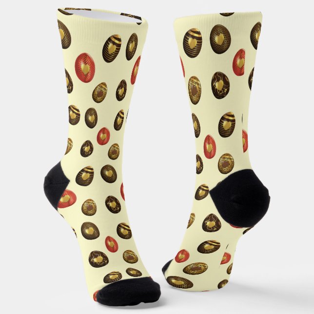 Chaussette Oeufs de Pâques au chocolat (Angulaire)