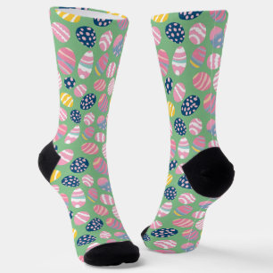 Chaussette Oeufs de Pâques Motif coloré