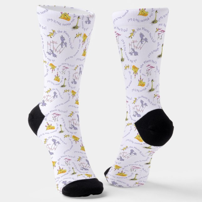 Chaussette Oh, les Endroits que vous irez ! (Angulaire)