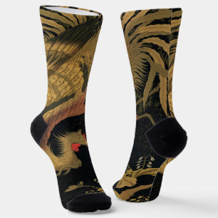 Chaussette Oiseau mythique Howo d'Audsley : Phénix japonais d