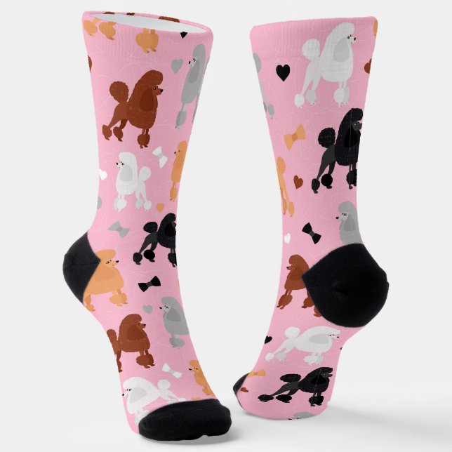 Chaussette Oodles de canicules et vaches Motif rose (Angulaire)