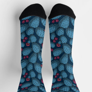 Chaussette Opuntia en fleurs