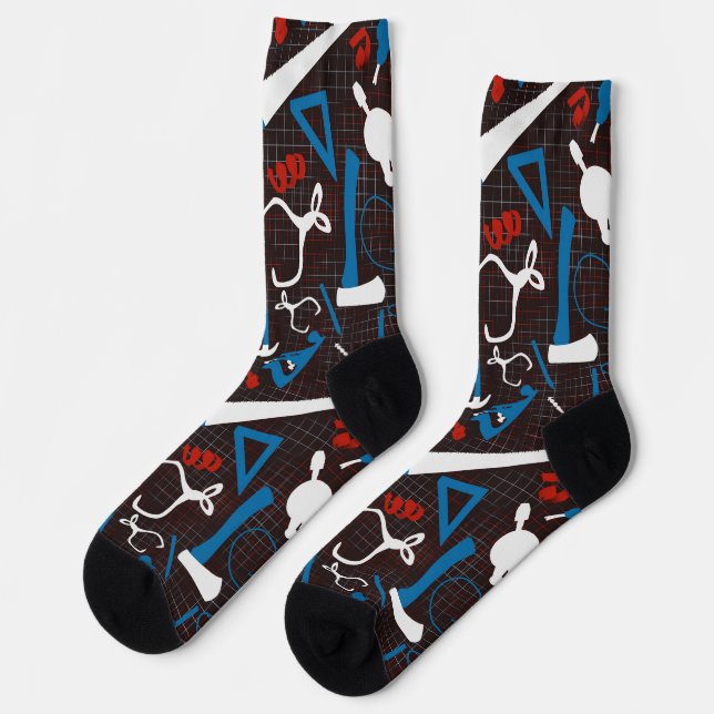 Chaussette Outils de menuiserie, travail du bois (Gauche)
