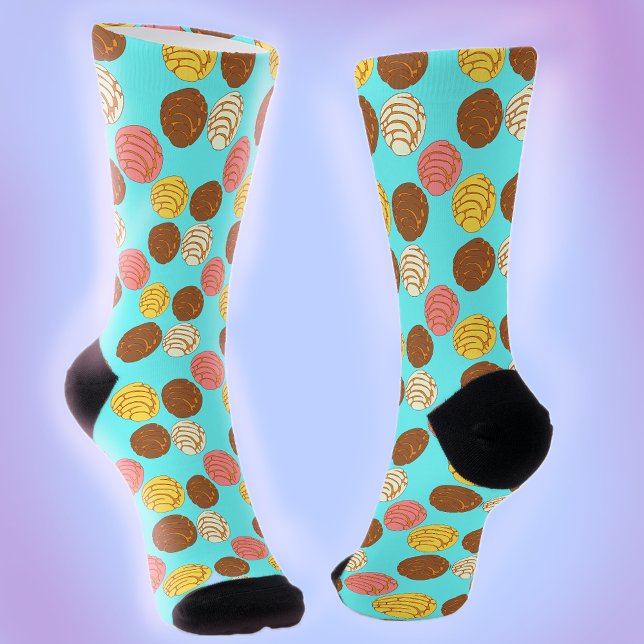 Chaussette Pain sucré mexicain Pan Dulce Conchas (Créateur téléchargé)
