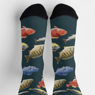 Chaussette Painted Fish