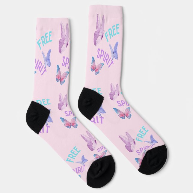 Chaussette papillon (Droite)